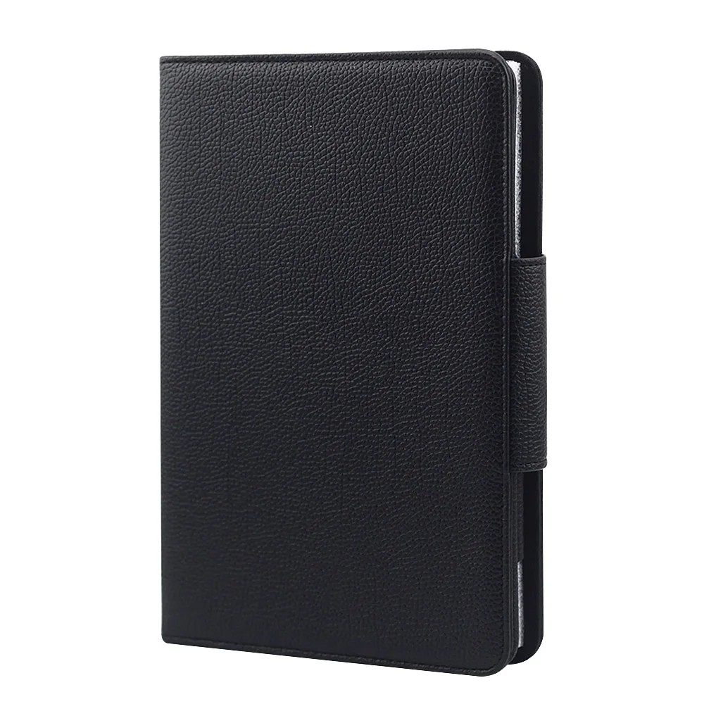 Черный Съемная клавиатура ABS Bluetooth чехол для iPad Pro 10,5 портфель Folio PU кожаный магнитно чехол+ стилус+ пленка - Цвет: Черный