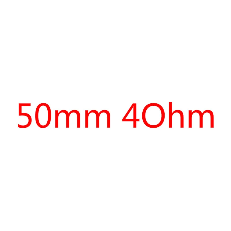 50mm 4Ohm 25W AIYIMA аудио мини Портативный Динамик Колонка 40/50 мм полный спектр вибрации Динамик s НЧ-динамик, Bluetooth AUX-резонансная томография громкий Динамик s - Цвет: 50mm 4Ohm 25W