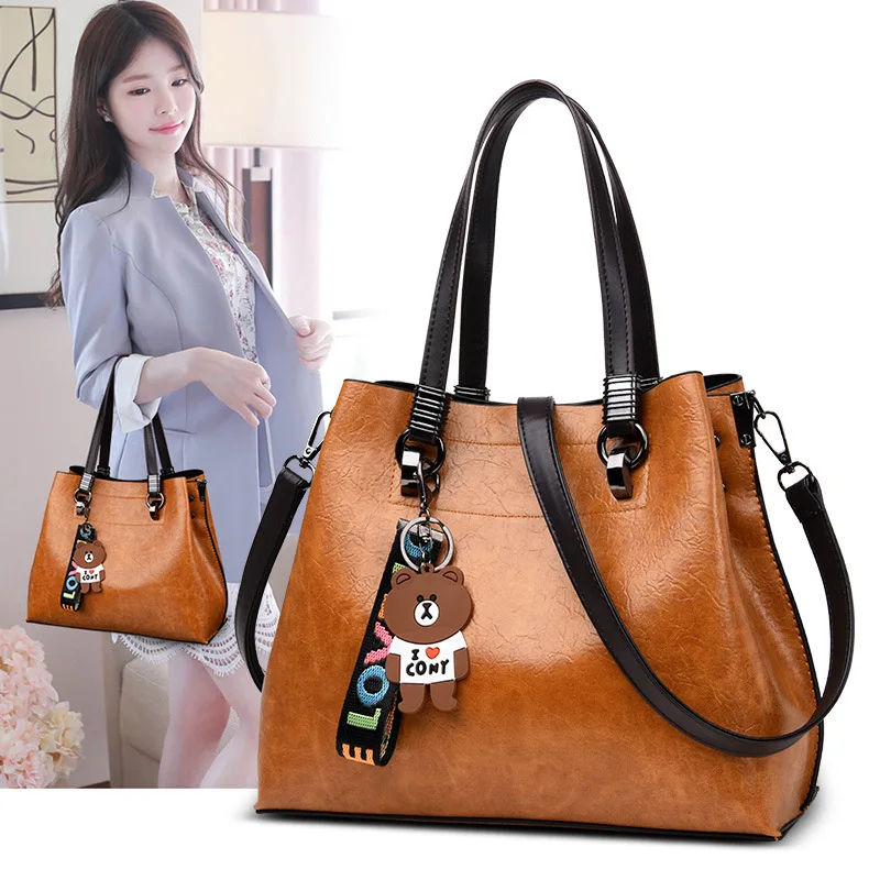 New fashion PU women single shoulder bags 2019 versatile high quality ladies messenger bag large capacity casual women's handbag | Багаж и