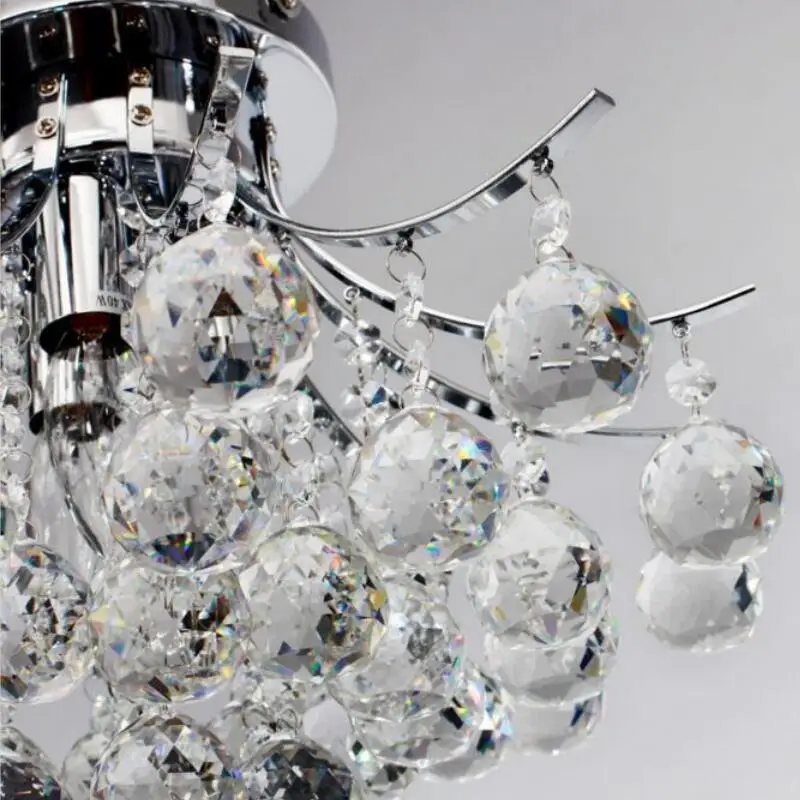 Fashion iron Crystal Ceiling lamps E14 bulb led High quality Hot sale crystal lustre lighting Z5 | Освещение
