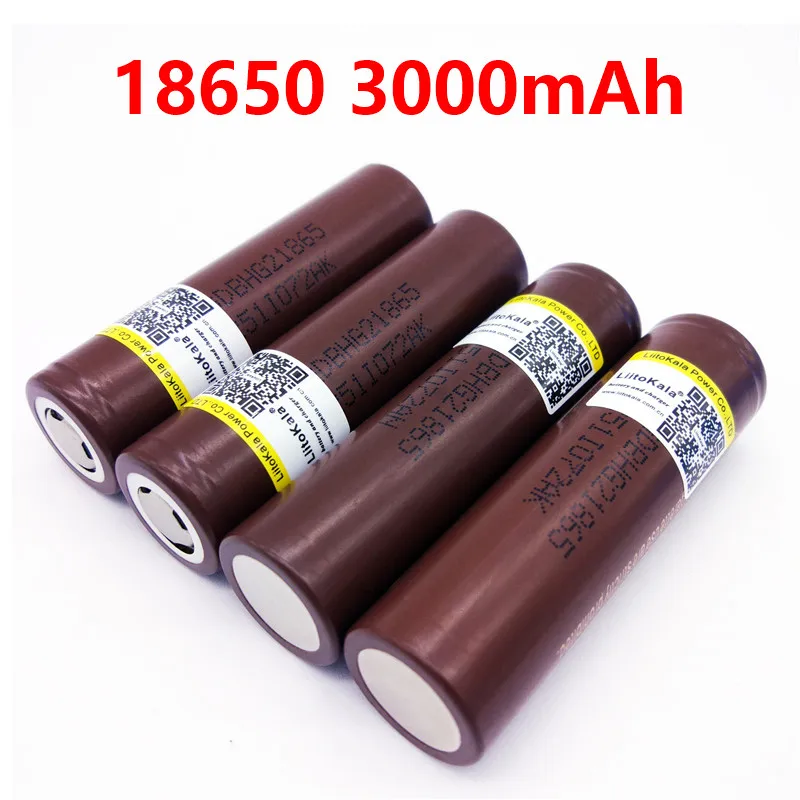 Liitokala HG2 18650 3000mAh батарея 3,6 v разрядка 30A выделенная батарея