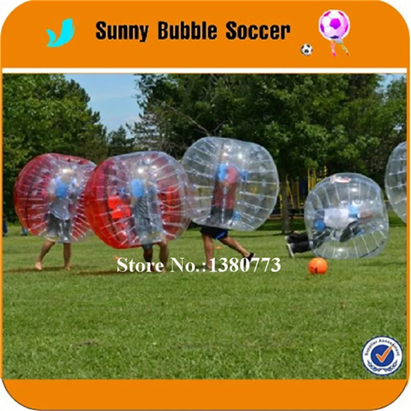 Бампер коммерческого класса для футбола/пузырьковый футбол спорта ТПУ 1 2 m loopy мяч