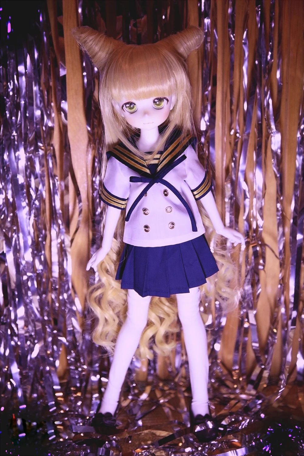 D01-P333 детская игрушка ручной работы 1/6 1/3 1/4 аксессуары для кукол BJD/SD Одежда для кукол белая кукла для мальчиков и девочек костюм моряка