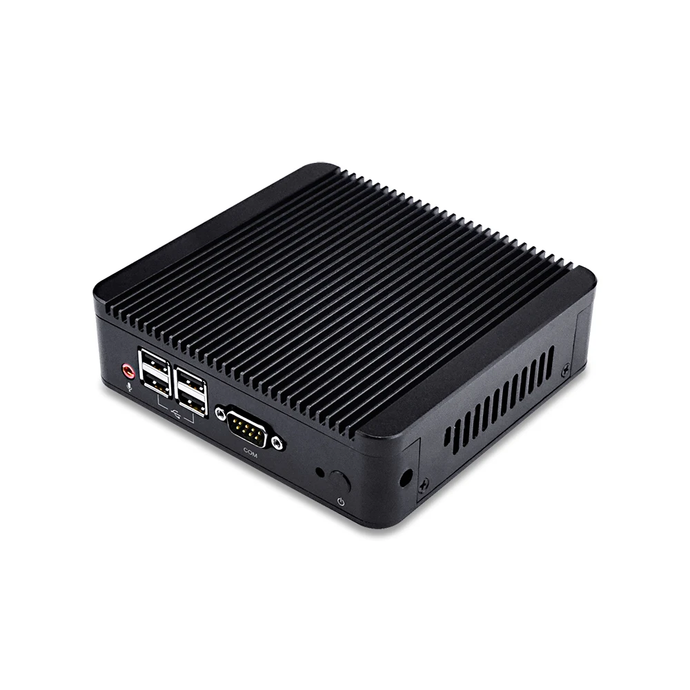 Мини ПК Qotom Celeron/Core i3 3217U/Core i5 3317U корпус из алюминиевого сплава низкая мощность