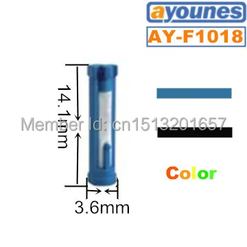100 шт. оптовая продажа топливный инжектор фильтр micro для бензина (14 1*3 6*3 2 мм AY-F1018) |