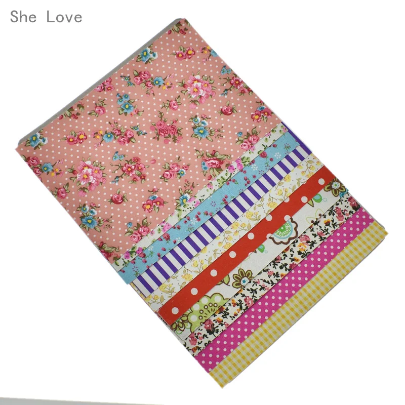 Chzimade 10 Sheets Self-adhesive Fabric Scrapbooking Sewing Art Sticker Paper Patterns Dot DIY Gift Decoration Random Color | Дом и сад