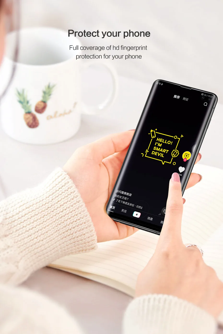 Защитное стекло для экрана SmartDevl для samsung Note 8 9, закаленное стекло для Galaxy 8, 8 plus, S9, 9 plus, S10, 10 plus, защитная пленка