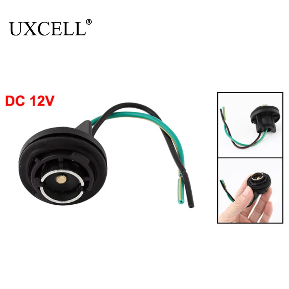UXCELL DC 12 В BA9S T11 светодиодный светильник поворота 2 жгута проводов адаптер гнездо для авто