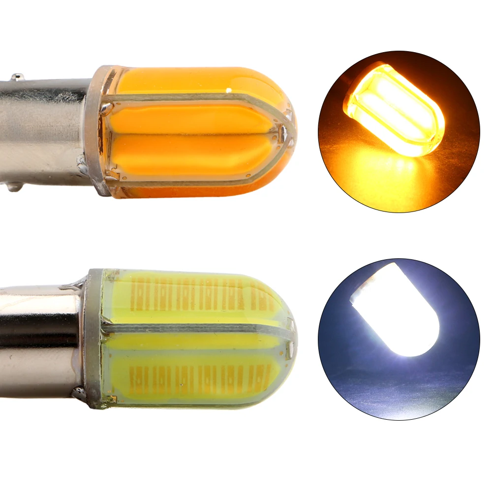 YM E Bright 2 шт. 1156 BA15S P21W 1157 BAY15D P21/5 Вт Светодиодный светильник для указателей поворота