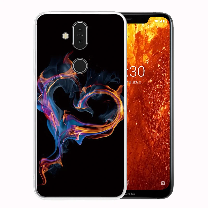 Мягкий силиконовый прозрачный чехол из ТПУ для Nokia 7 2 6 X6 X7 8 1 Plus X5 9 PureView X71 Прочный с