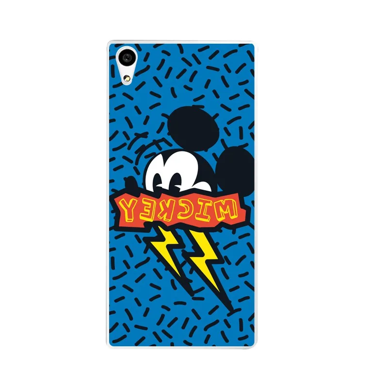 Banana Soft Clear TPU Phone Case For Sony Z2 Z3 Z4 Z5 C3 C4 C5 Car Printed Coque Micky Snow White Painted Cover Free Shipping | Мобильные