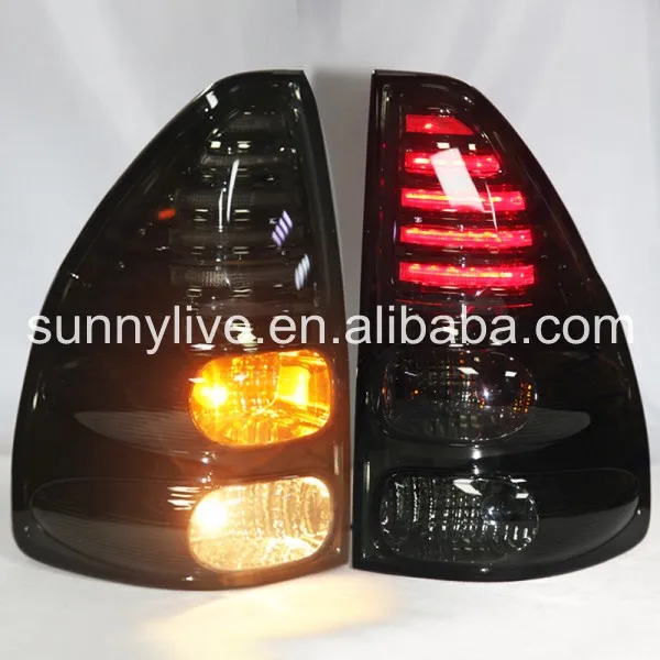 

For TOYOTA Prado FJ120 LED Rear Lights Black LF