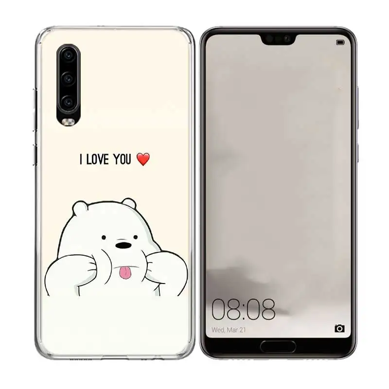 Чехол для телефона Three little Bear силиконовый чехол Huawei P30 P20 Pro Mate 20 10 P10 lite P Smart + Plus Z 2019 |