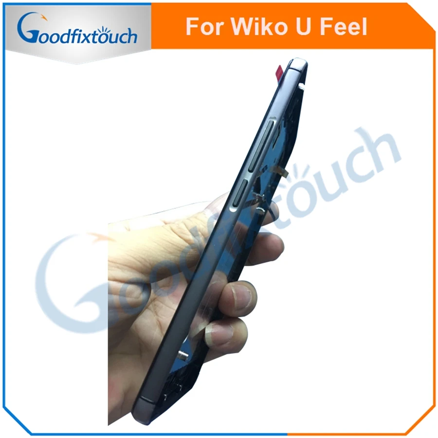 ЖК-экран для Wiko U Feel UFeel ЖК-дисплей сенсорный экран дигитайзер в сборе с рамкой |