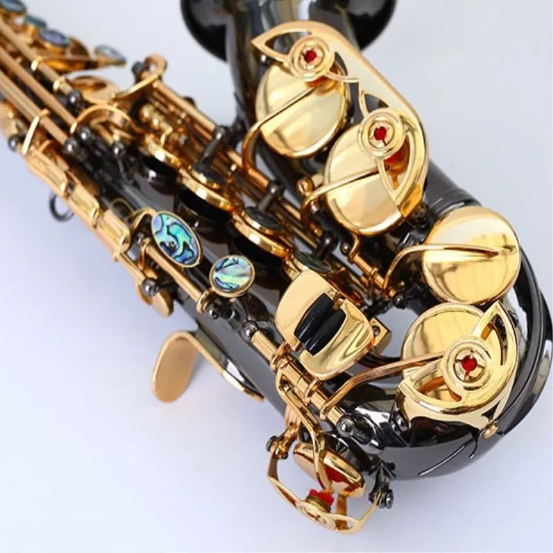 Сопрано саксофон Bb Wind Instrument Sax Western Instruments Black saxofone saxofon Soprano Музыкальные
