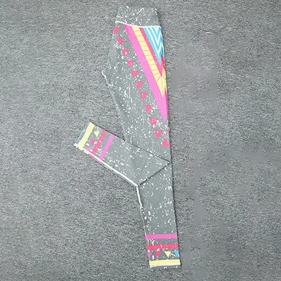 Only pants Новинка, спортивный костюм в стиле ретро с цветочным принтом, одежда для спортзала, фитнеса, женский спортивный костюм, женский сексуальный комплект для бега, йоги, спортивный топ, леггинсы - Цвет: Only pants
