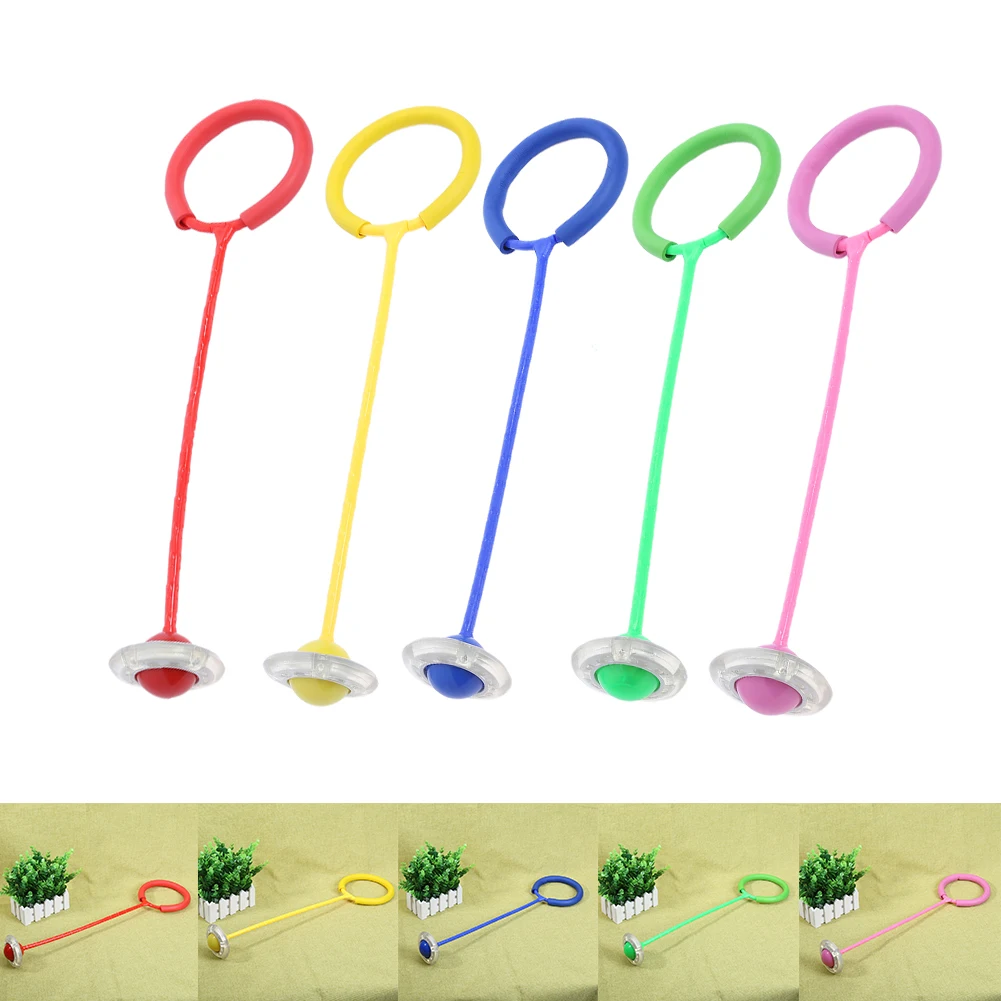 Уличные веселые игрушки шары Flash Jumping Foot Force Ball Ring Circle QQ H прыгающий мяч|outdoor fun|outdoor