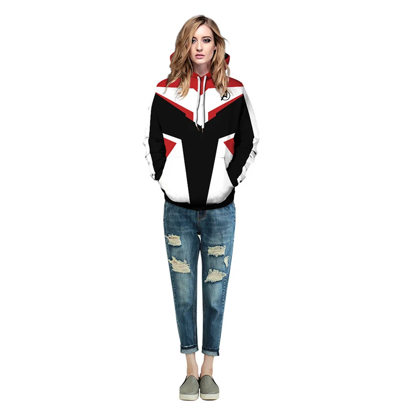 Marvel Мстители endgame Толстовка Мужская модная толстовка с 3d принтом капюшоном