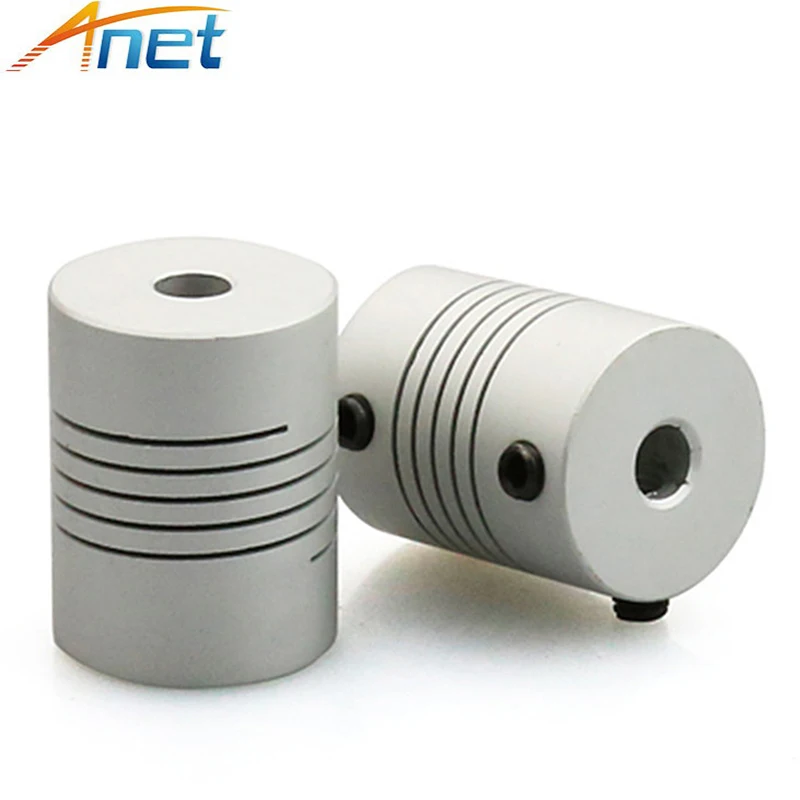 5 шт./лот гибкий вал шагового двигателя из алюминиевого сплава с эластичной