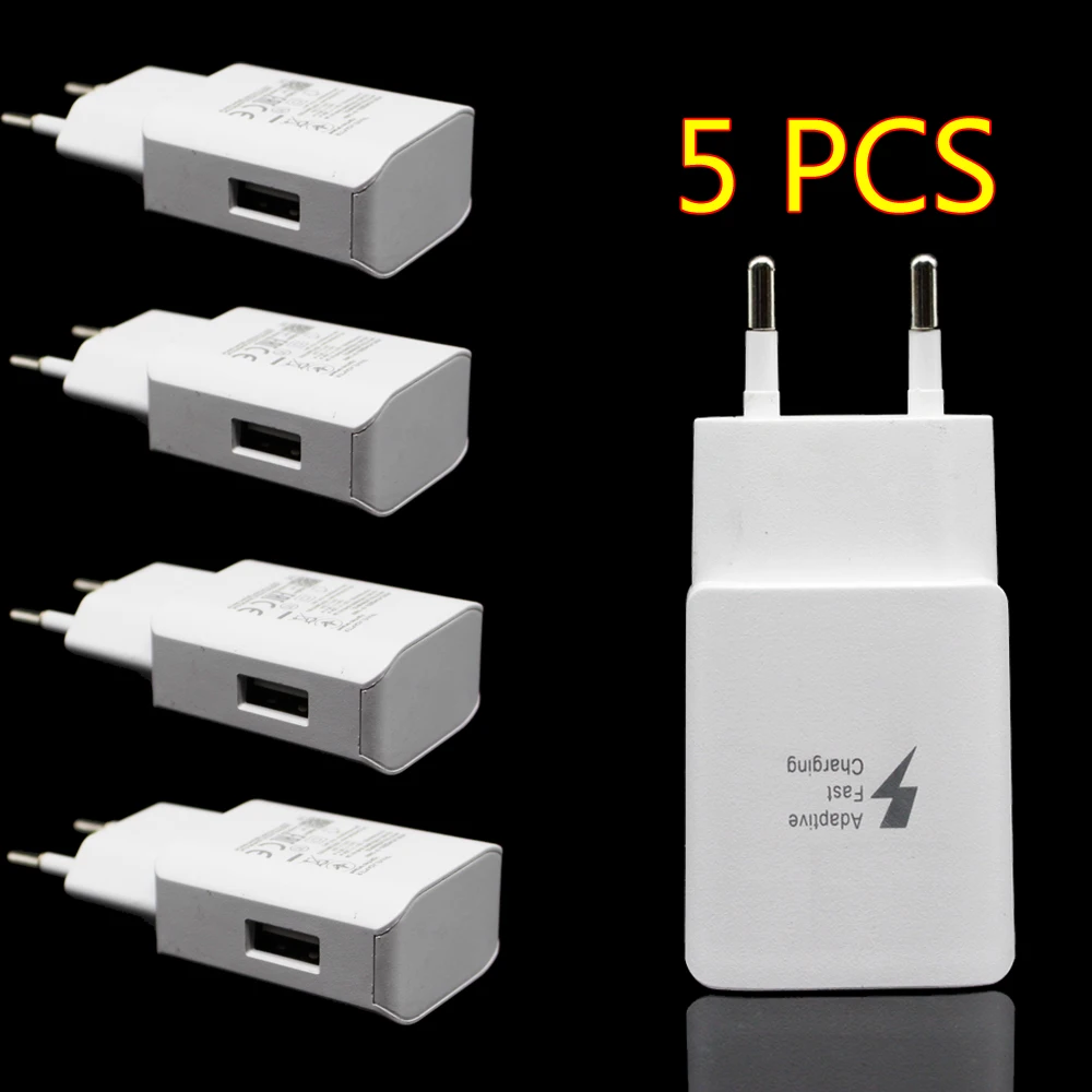 5 шт./лот USB зарядное устройство для телефона быстрая зарядка 2 0 универсальное