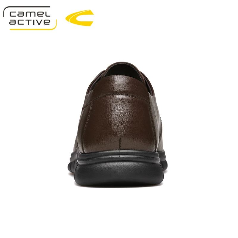Мужские повседневные деловые кроссовки Camel Active коричневые брендовые из