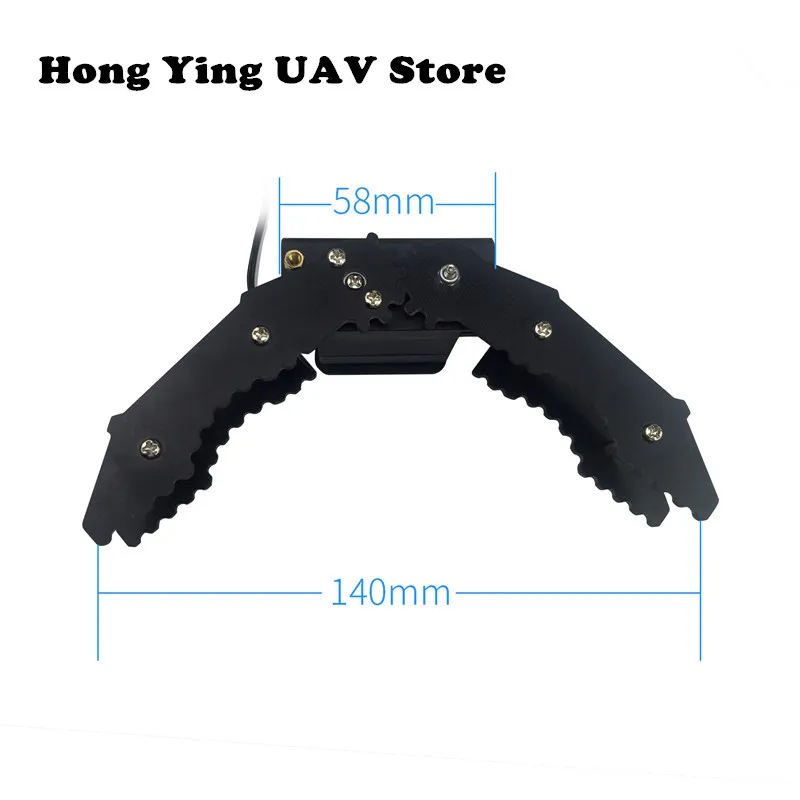 DIY робот коготь ручной Стеклопластик механический рычаг рамка с LDX 335MG цифровой