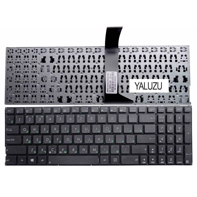 Русская клавиатура для ноутбука Asus K550 A550 Y581 X550V X552C X550 X550C X550L F501 F501A F501U Y582 S550 D552C x550KD