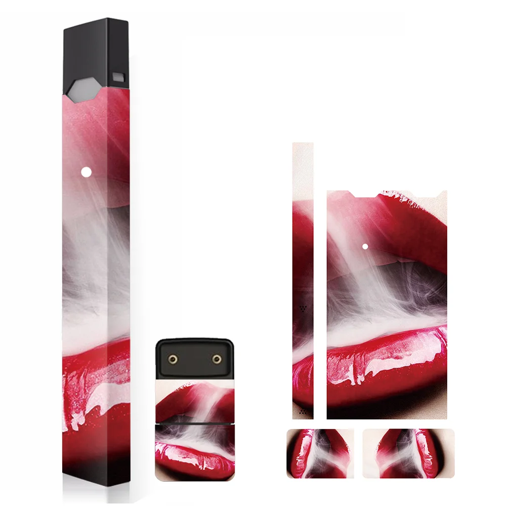 XZ0001 SHIODOKI, 2 упаковки, Juul, наклейка на кожу для Pax JUUL, технология 2.5D, ультратонкая Защитная Наклейка для JUUL, чехлы для обертывания, портрет - Цвет: XZ0001