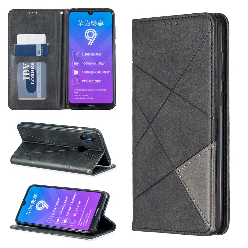 Винтаж кожаный чехол с откидной крышкой для huawei Honor 10i 9x8 s 8a 7a 7c 10lite Y5 Y6 Y7 Y9 Prime держатель для карт чехол для телефона