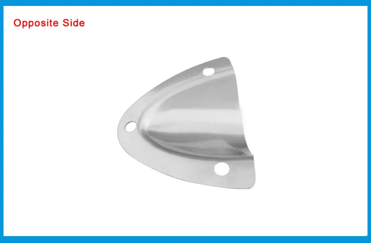 Marine Grade Stainless Steel Midget Clam Shell Wire Cable Vent Cover hose for Rowing Boat Yacht Surfing Water Sport|Рыболовные