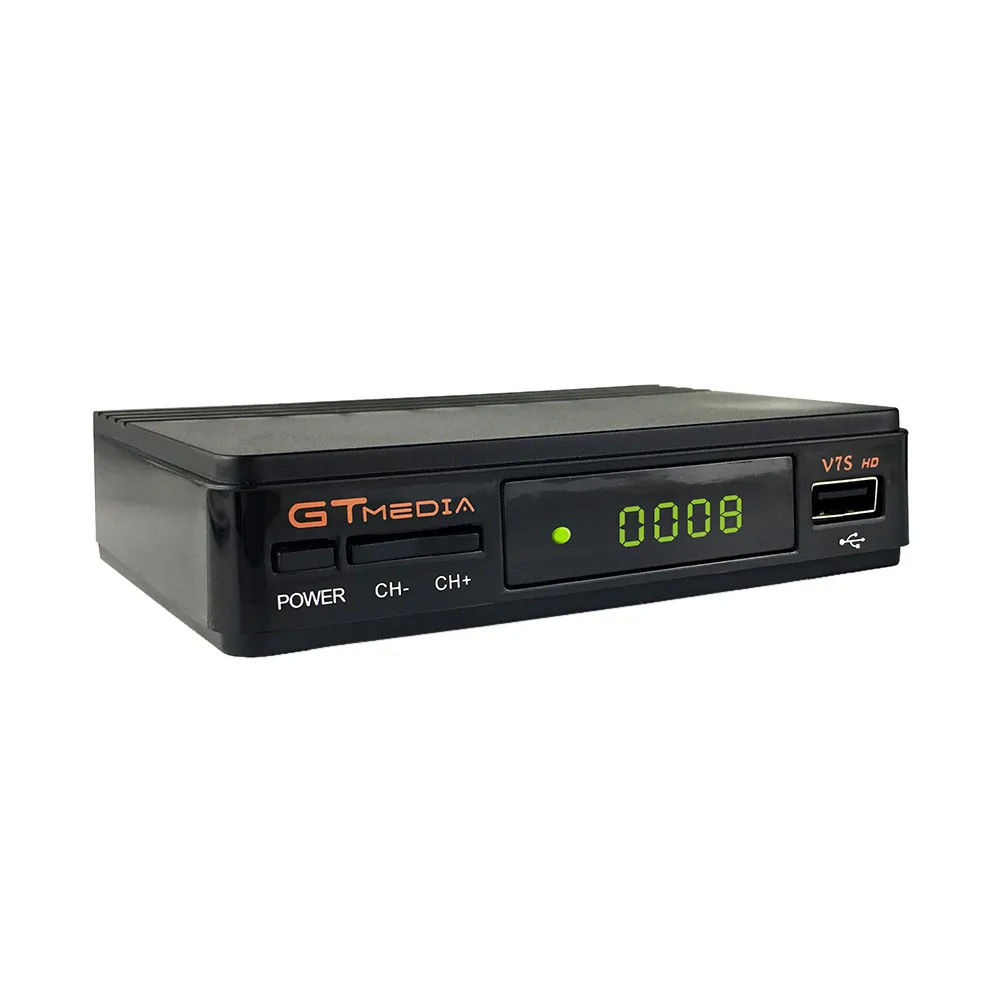 Горячий V7S HD DVBS2 спутниковый ресивер цифровой преобразователь 1080p Поддержка Wi-Fi антенна с USB пульт дистанционного управления дропшиппинг