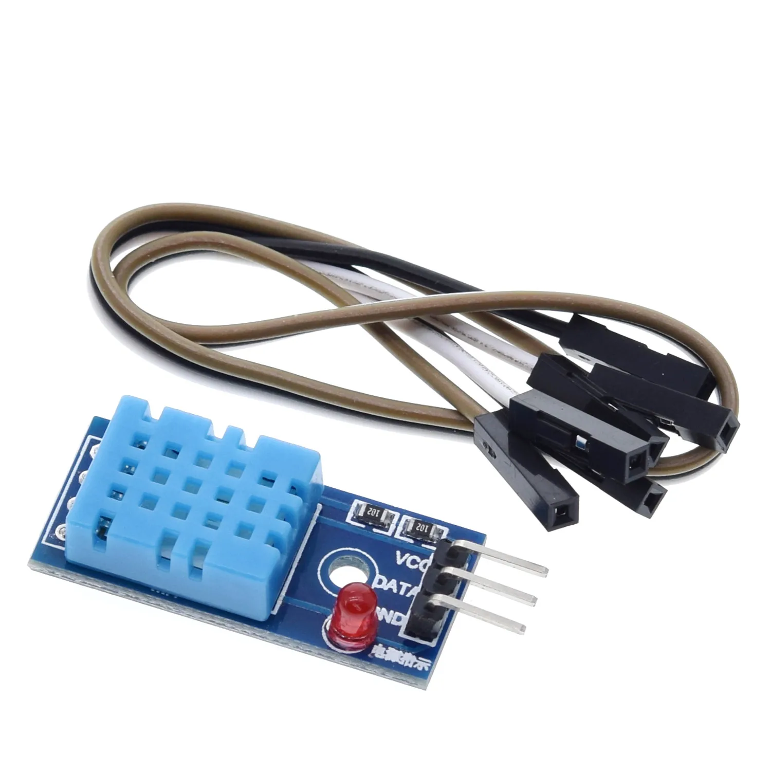 TZT DHT11 модуль датчика температуры и относительной влажности для Arduino