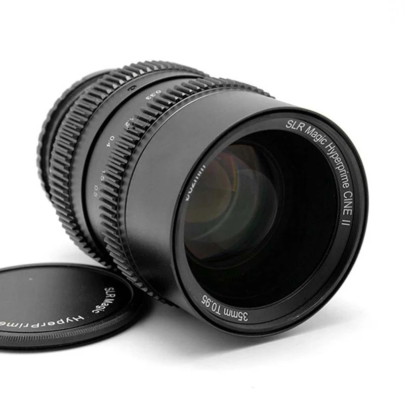 Объектив SLR Magic Cine 35 мм T0.95 Mark II Hyperprime для установки на четыре четверти |
