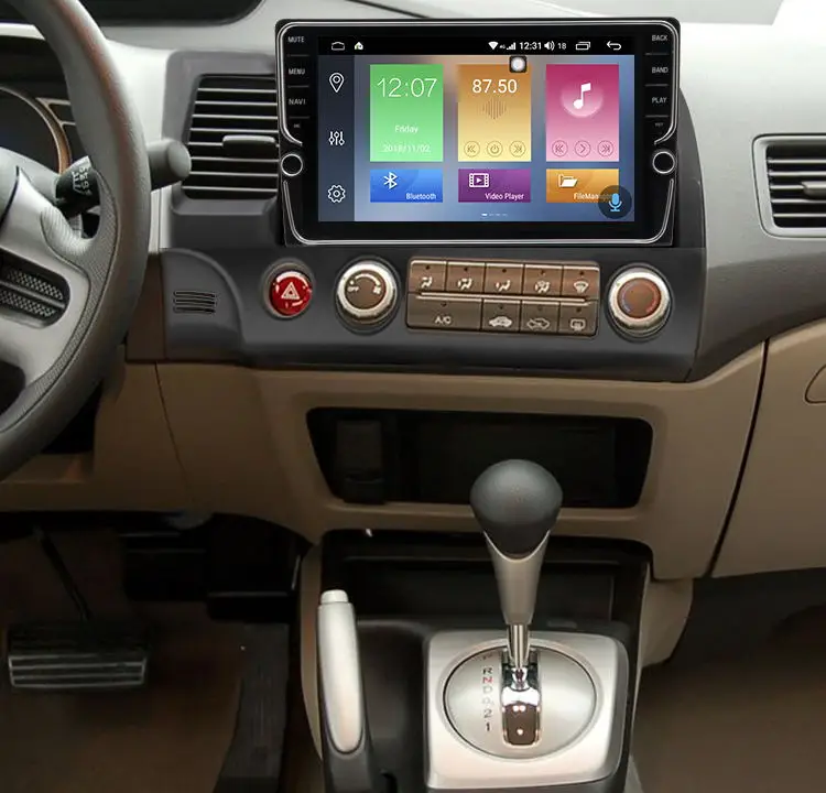 4G + 64G 10 &quotAndroid 8 1 Автомобильный Радио Мультимедиа Видео плеер навигация GPS для Honda