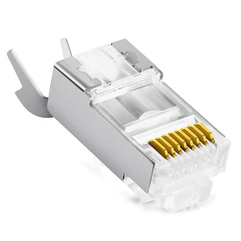 BELNET CAT7 FTP RJ45 модульный разъем для экранированного кабеля ethernet 23AWG 0 57 мм 8P8C сетевой