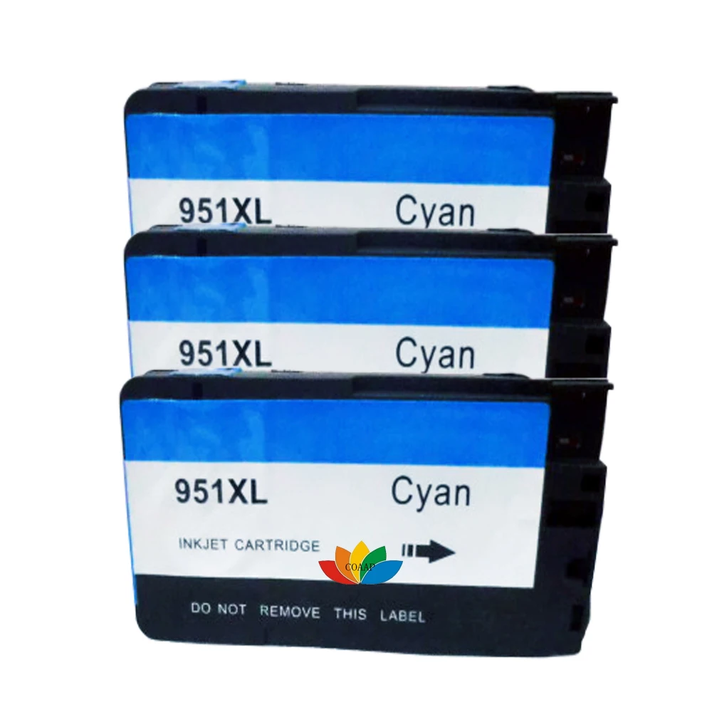3 шт. картриджи для hp 951 951XL HP Office Jet Pro 8100 8600 8660 8600e 8620 plus|ink cartridge|ink cartridge for hpcartridge |