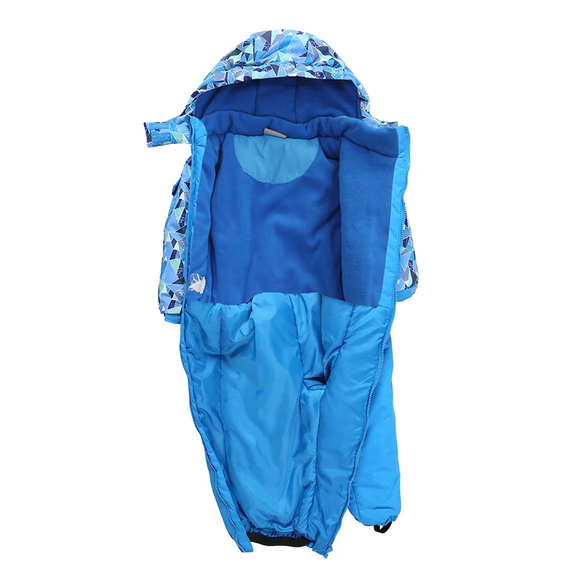 Зимние комбинезоны для мальчиков 2020 флисовые детские лыжные штаны с капюшоном