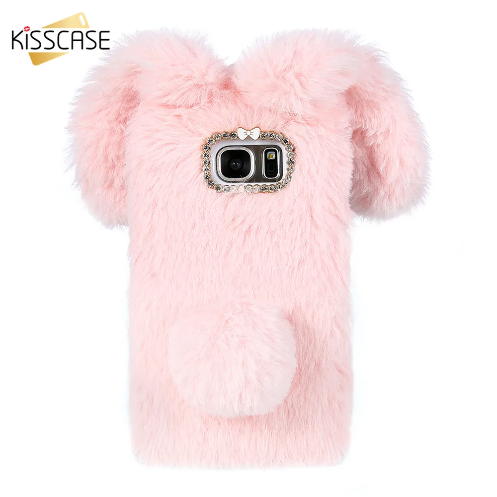 Чехол с милым котом KISSCASE для Huawei P10 P20 Lite P9 P8 чехол милыми заячьими ушками меховым