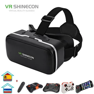 VR SHINECON G04 гарнитура виртуальной реальности 3D очки виртуальной реальности для 4,7-6,0 дюймовых Android iOS смартфонов