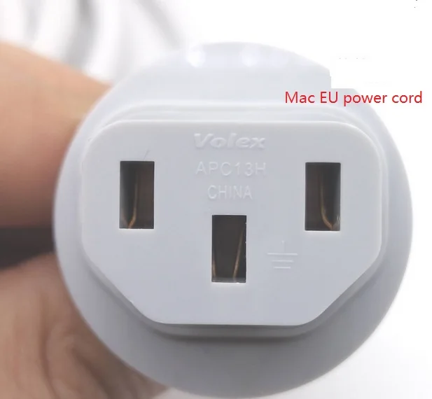 Free Shipping DHL 10PCS/LOT Europe Eu Plug Volex 1.8M charger Power cord cable for MAC macbook Computer stand plug | Компьютеры и офис