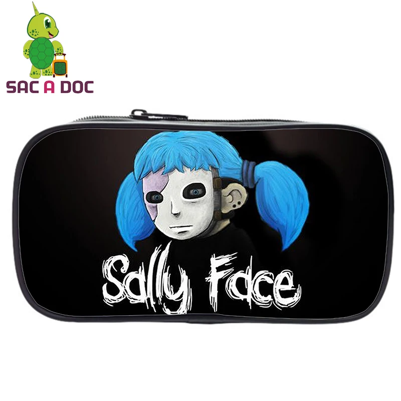 Sally Face косметички косметический Чехол Дорожный кейс для косметики чехол