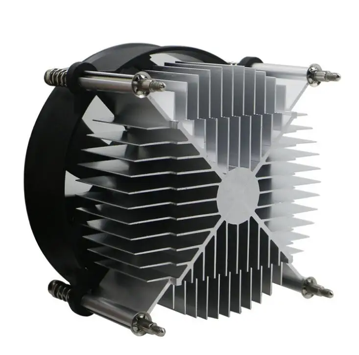 4pin PW вентилятор радиатора cpu вентилятор охлаждения компьютера для intel LGA 1155/LGA 1156 CORE I3 I5 вентилятор процессора