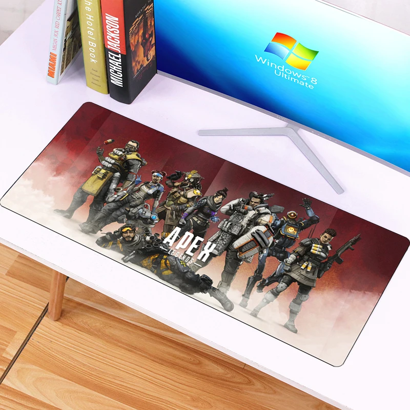 FFFAS 70x30 см большой XL Apex Legends игровой коврик для мыши резиновый ноутбука Lockedge Коврик