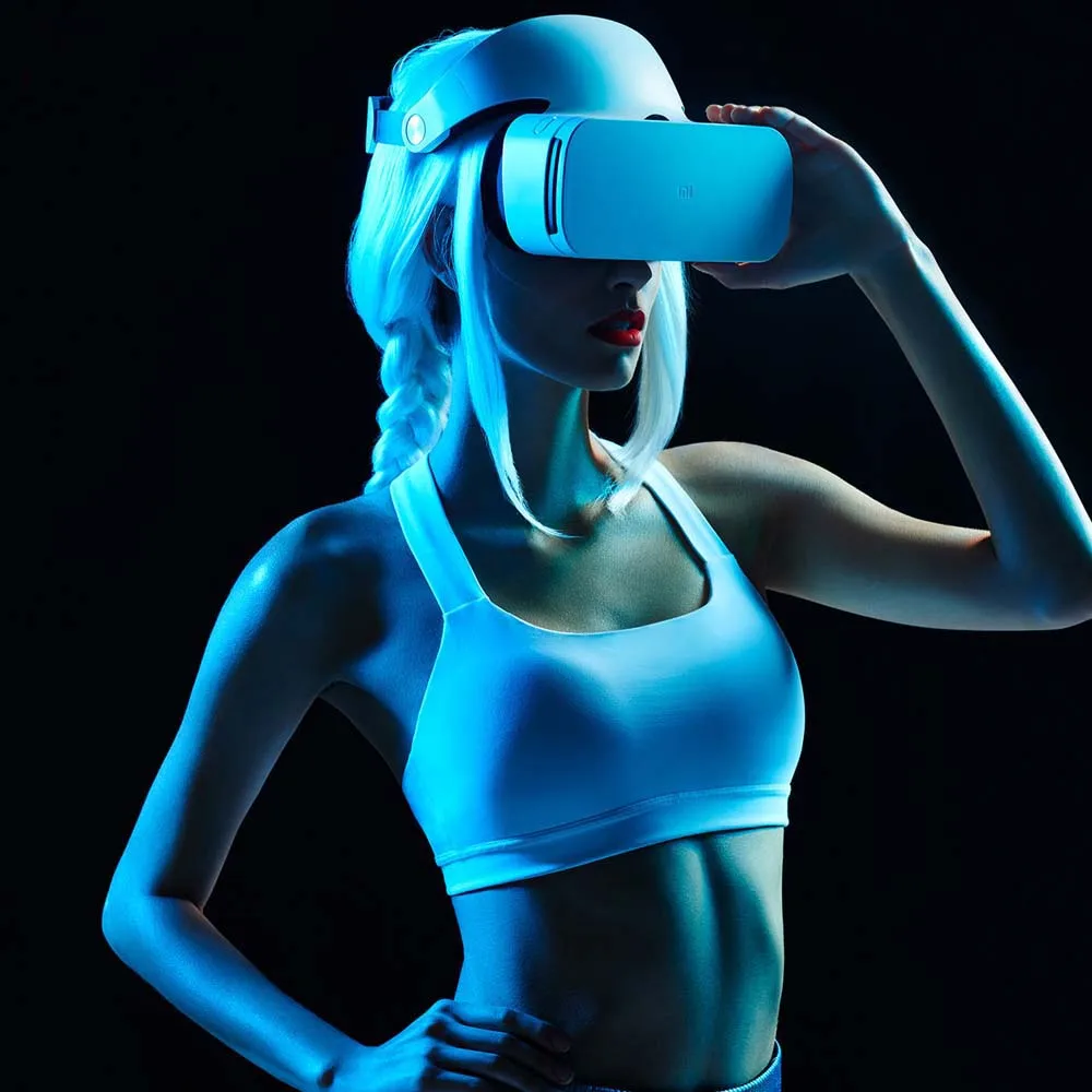 Xiaomi mi Очки виртуальной реальности VR гарнитура 3D очки 9 контроллер интерфейса управления движением FOV103 Очки виртуальной реальности VR регулируемый фокус для спортивной камеры Xiao mi 5/5S/5 P/Note