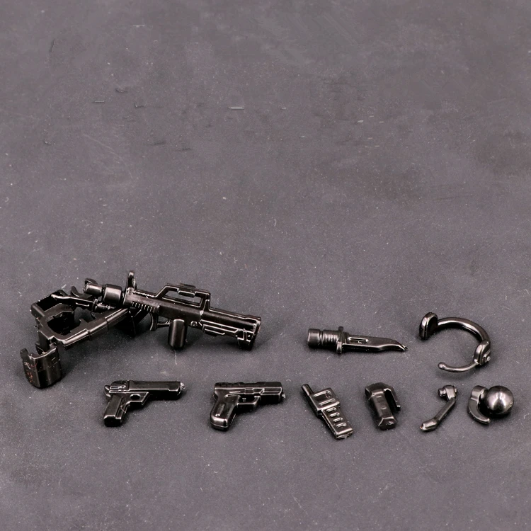 Оружейное Оборудование Набор пистолет военное оружие playmobil совместимые Мини фигурки строительный блок кирпич оригинальные игрушки