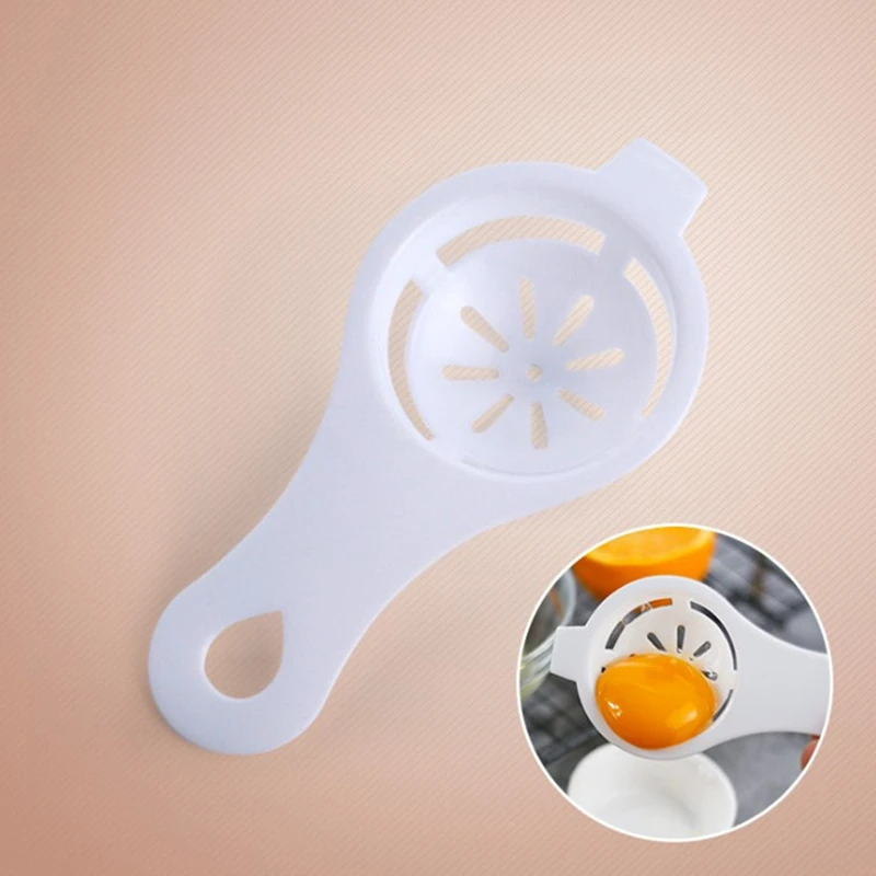 Разделитель яиц 3 шт./лот портативный безопасный пластиковый разделитель DIY ложка