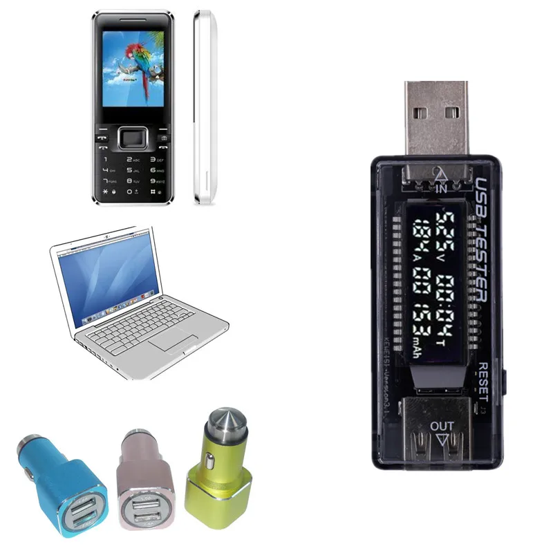 USB 5 в 9 12 В 20 QC 2 0 3 OLED тестер емкости зарядного устройства зарядное устройство Doctor