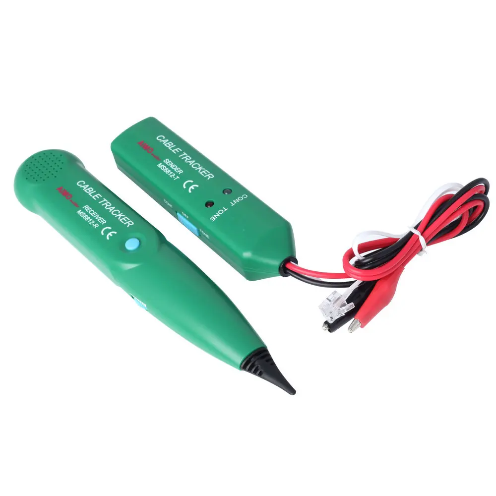 Профессиональный тестер сетевого кабеля MS6812 LAN для UTP STP Cat5 Cat5E Cat6 Cat6E RJ45 RJ11 трекер