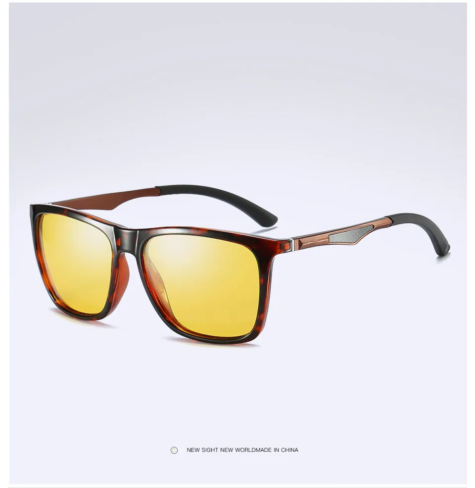 Oculos новые мужские поляризованные солнцезащитные очки для ослепления стильные женские солнцезащитные очки для отдыха путешествия магния алюминиевые зеркальные солнцезащитные очки - Цвет линз: C8