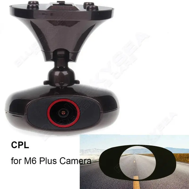 Бесплатная доставка! 1 шт. поляризационный объектив CPL фильтр Наклейка для Ddpai M6 Plus